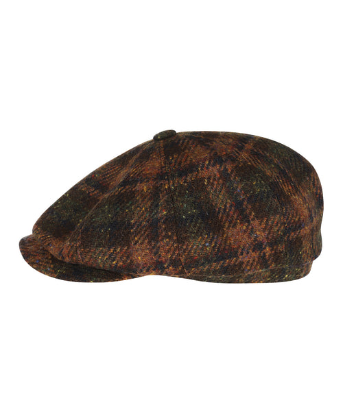 Stetson Hatteras Woolen Check | Brown