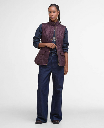 Barbour Dames Wray Quilted Gilet | Roze