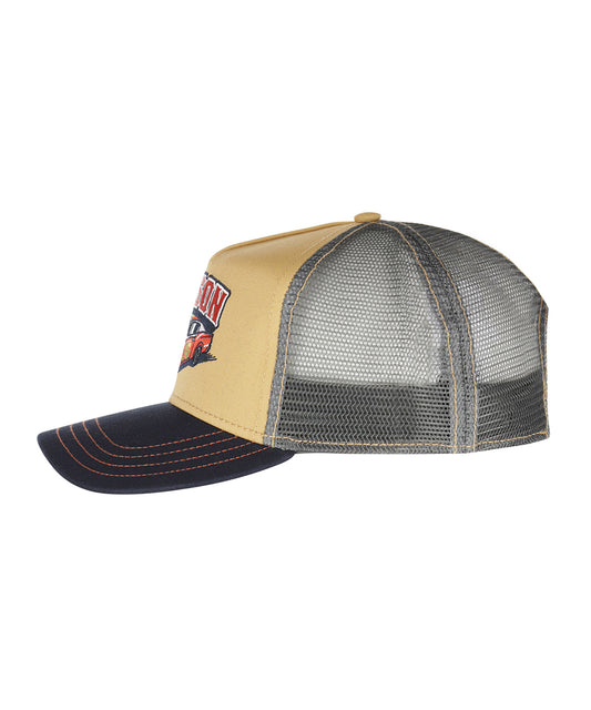 Stetson Trucker Cap Indy | Blau Beige