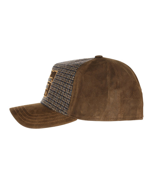 Stetson Trucker Cap Oily Goat Cashmere/Wool | Brown