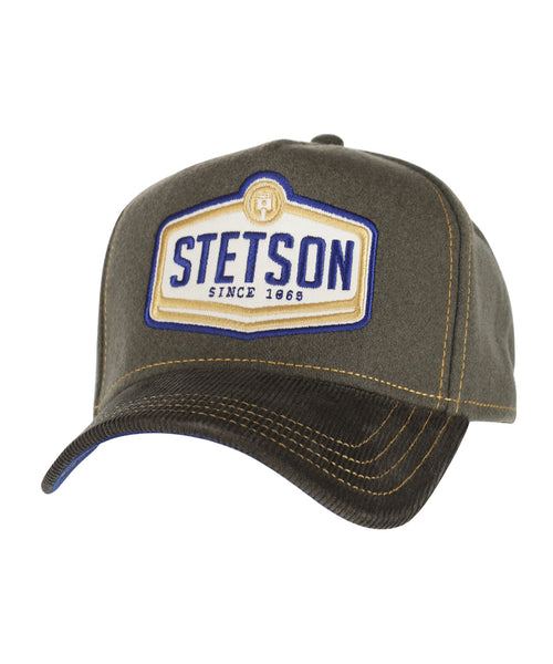 Stetson Trucker Cap Wool Piston | Olive Green