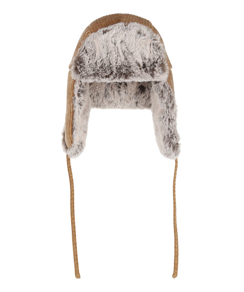 Stetson Corduroy Jersey Pilot Hat | Beige