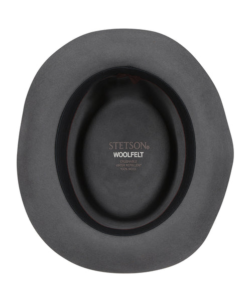 Stetson Pork Pie Soft Felt | Grijs