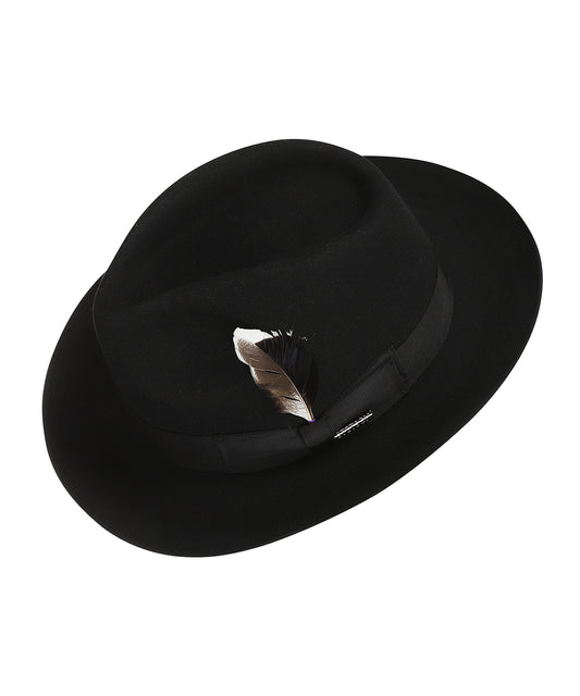Fedora Wollfilz | Schwarz