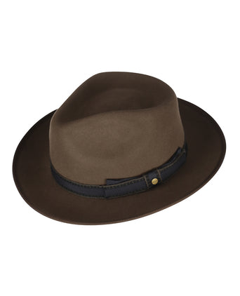 Stetson Fedora Woolfelt | Brown