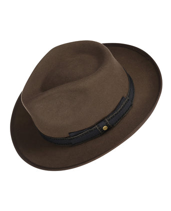 Stetson Fedora Woolfelt | Brown