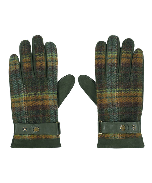 Stetson Gloves Goat Suede/Wool | Olive Green