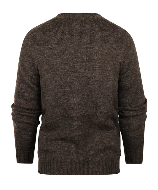 Harley of Scotland Crew Neck Sweater | Gray
