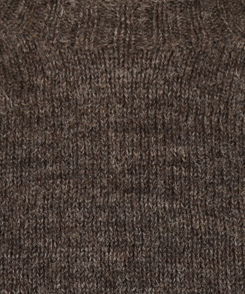 Harley of Scotland Crew Neck Sweater | Gray