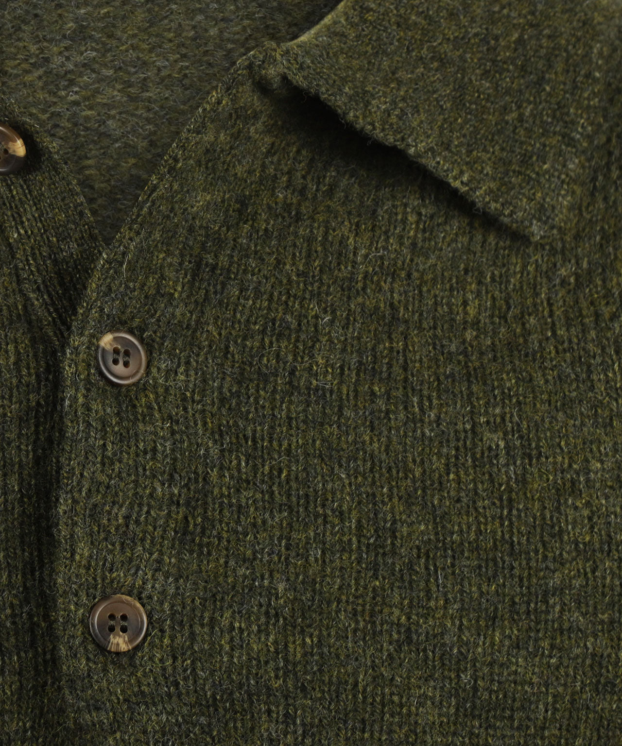 Harley of Scotland Polo-Pullover | Grün
