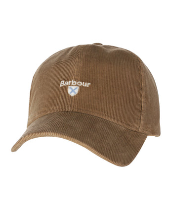 Barbour Bayfield Cord Cap | Brown