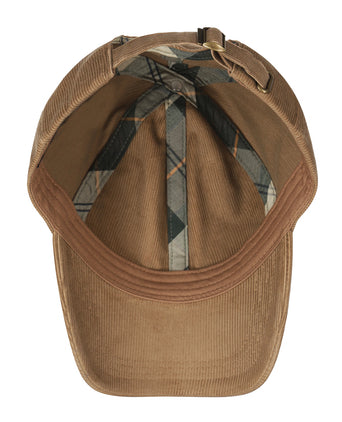 Barbour Bayfield Cord Cap | Brown