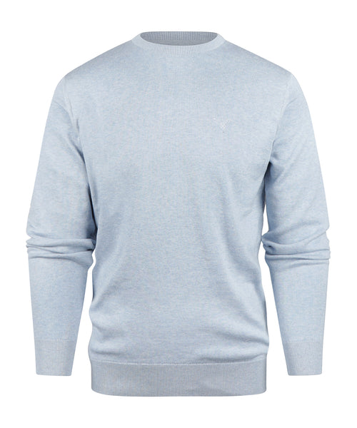 Barbour Pima Cotton Crew Neck | Blue