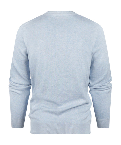 Barbour Pima Cotton Crew Neck | Blue