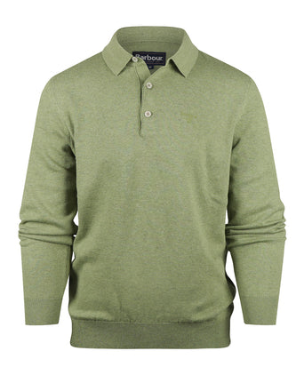 Barbour Pima Cotton Knitted Polo | Green
