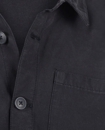 Barbour Regular Washed Overshirt | Navy Blue