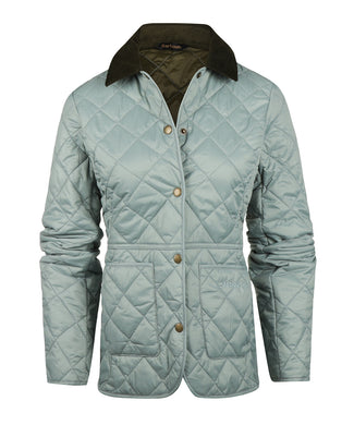 Barbour Dames Deveron Quilted Jacket | Groen Barbour Dames Deveron Quilted Jacket | Groen