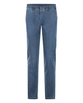 Jeans Trousers Flatfront | Denim Blue