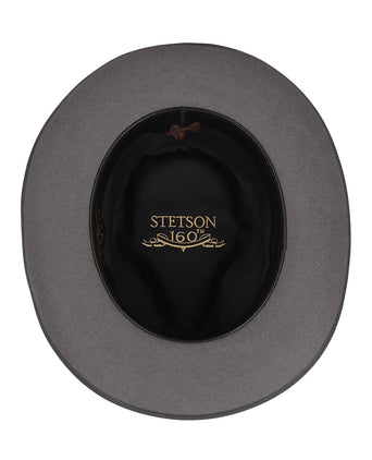 Stetson Fedora Furfelt 160Y | Antraciet Grijs