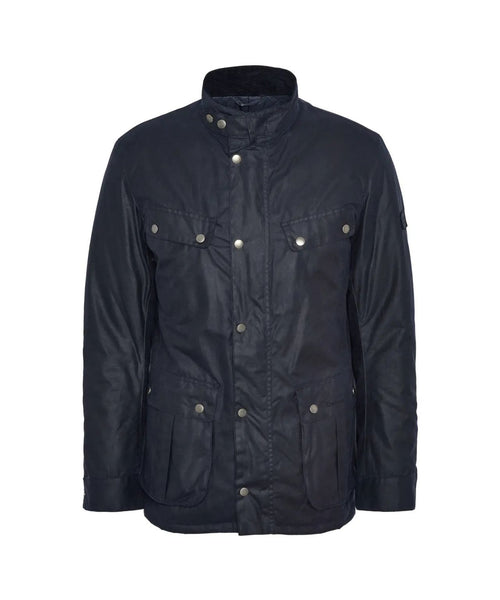 Barbour Intl. Duke Wax Jacket | Navy Blauw