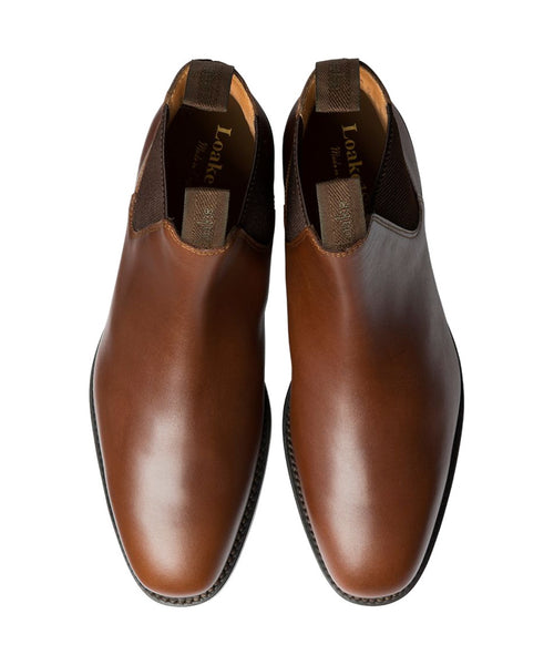 Loake Chatsworth Chelsea Boot Waxy | Bruin