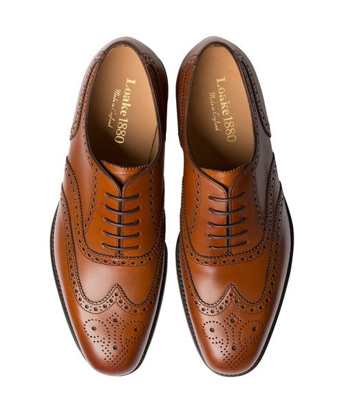Loake Buckingham Brogue Brown Calf | Brown