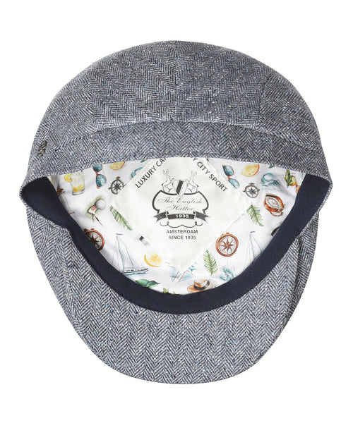 Klassieke Cap 100% Zijde | Blauw