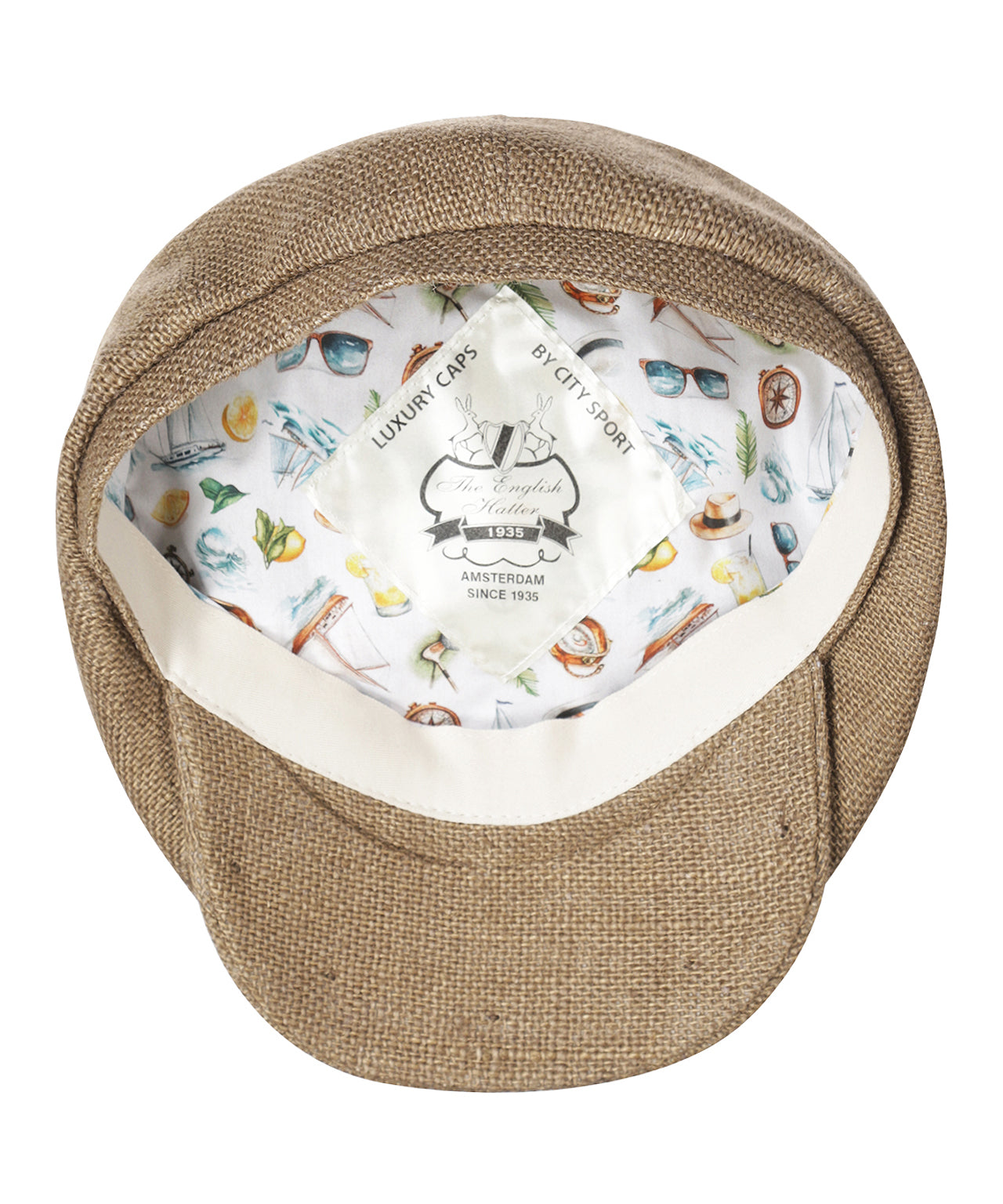 Ballon Cap 100% Jute | Jute Naturel