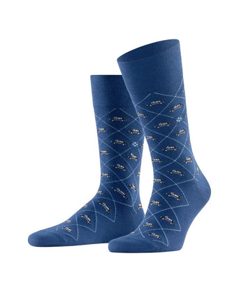 Burlington Sokken Black Cab | Blauw