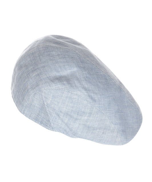Cap Klassiek Linnen | Licht Blauw
