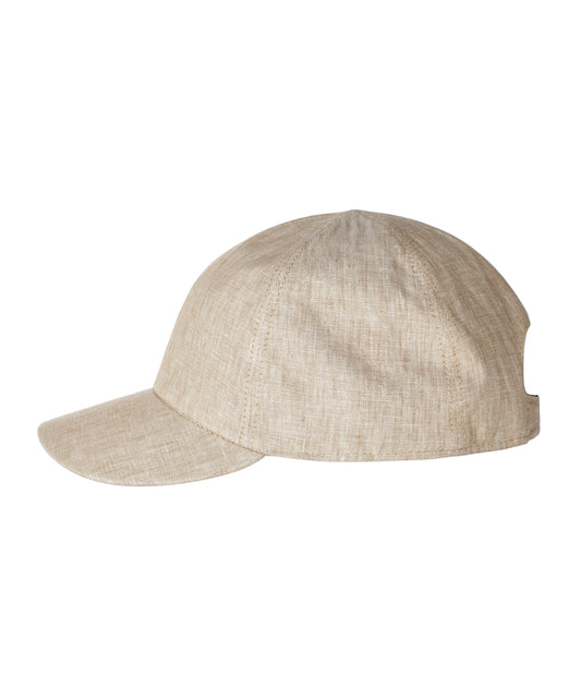 Baseball cap Linnen | Zand