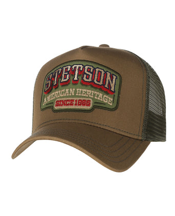 Stetson Trucker Cap Vintage Western | Brown