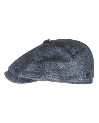 Stetson Hatteras Linnen Twill | Kobalt Blauw