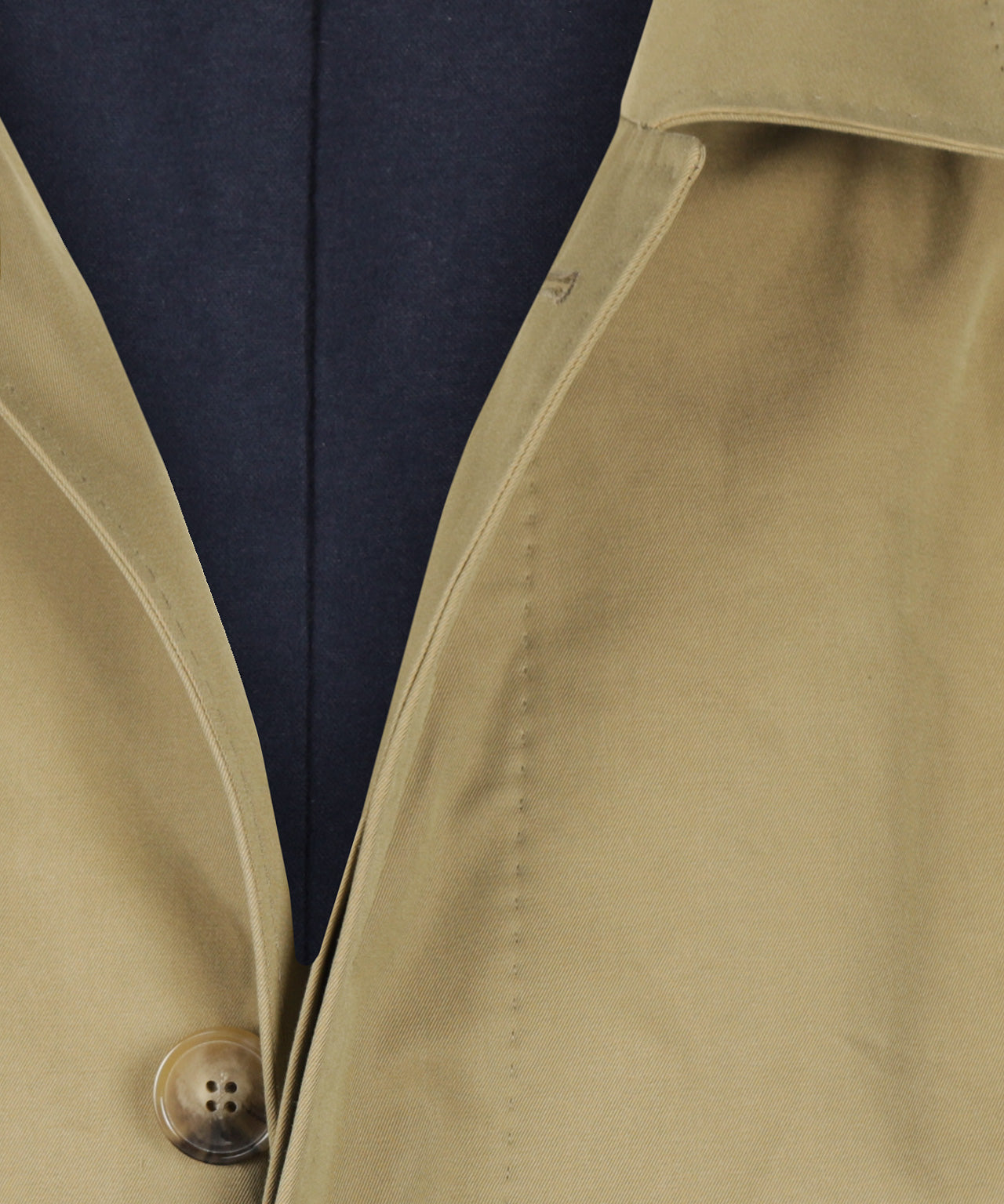 Long Coat 100% Cotton | Camel