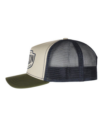 Stetson Trucker Cap Western Patch | Green