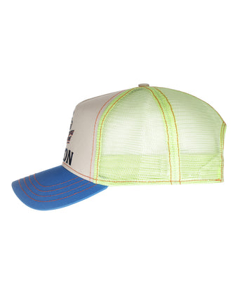 Stetson Trucker Cap Barista Coffee Time | Blauw Beige