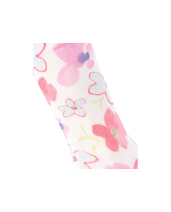 Burlington Sock Garden Bloom | White