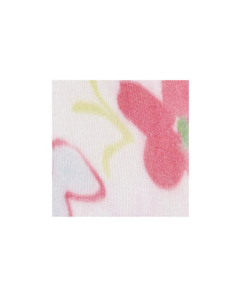 Burlington Sock Garden Bloom | White