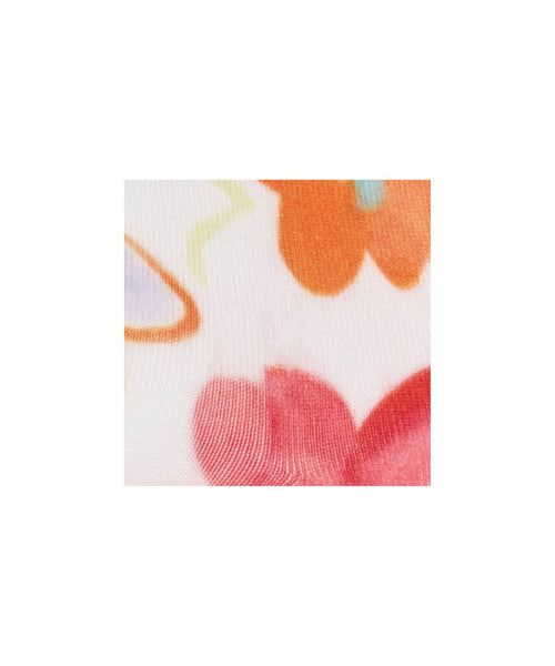 Burlington Sock Garden Bloom | White