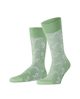 Burlington Sock Paisley | Green