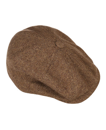 Christy Newsboy Tweed Cap | Bruin