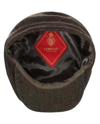 Christy Newsboy Tweed Cap | Groen
