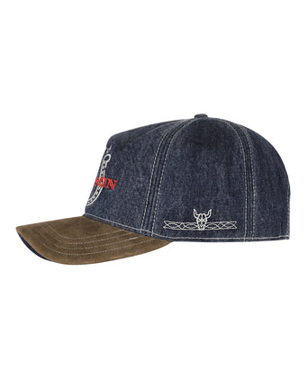 Stetson Trucker Cap Denim Western | Royal Blue