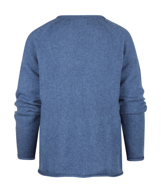 Harley Dames Ronde Hals | Soft Denim