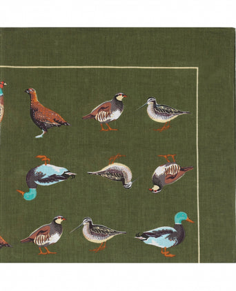 Handkerchief Birds | Green