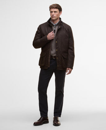Barbour Hereford Tweed Wool Jacket | Bruin