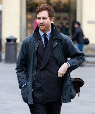 Waxed jacket Beaufort | Navy Blue Waxed jacket Beaufort | Navy Blue