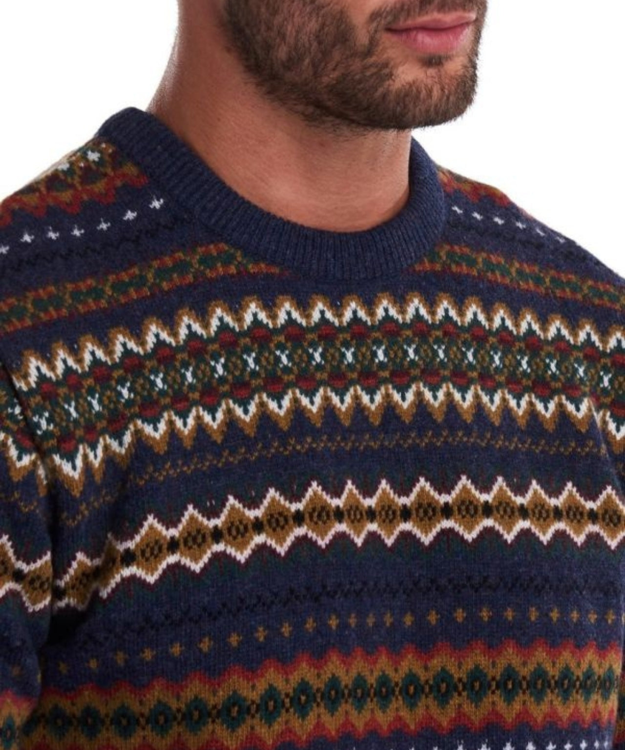 Pull Fairisle RH | Navy Stripe