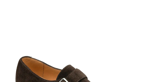 Strap Monk Shoe G | Dark Brown
