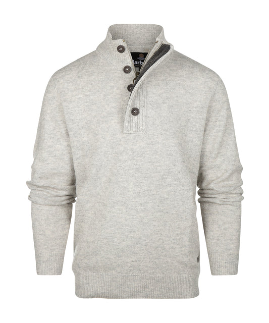 Elbow Patch Sweatshirt | Light Grey